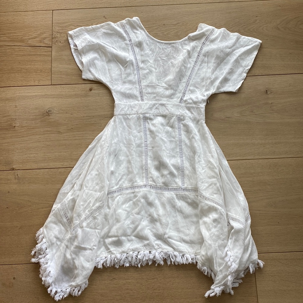 Zulu and zephyr white dress